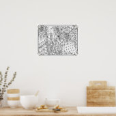 カラーリングポスター「Ladybug、Ladybug」 ポスター (キッチン)