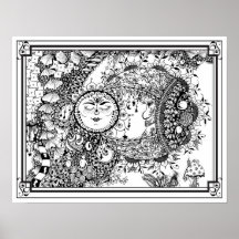 カラーリングポスター「MrsDee's Mondance」