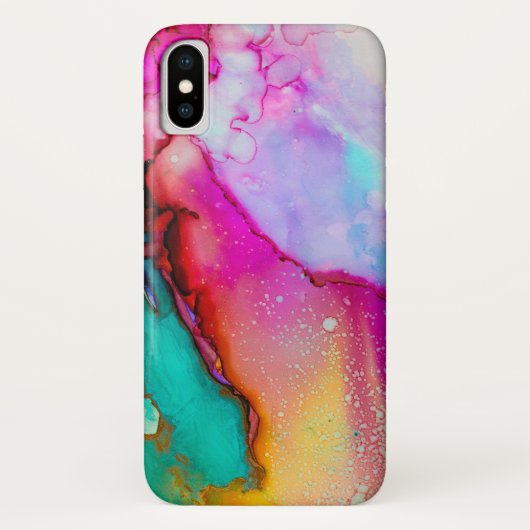 カラーリングマッシュアップApple iPhone Xケース Case-Mate iPhoneケース (裏面)