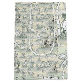 カラーリング・イン・ライン・スケッチ・アート ミディアムペーパーバッグ (裏面)