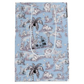 カラーリング・イン・ライン・スケッチ・アート ミディアムペーパーバッグ (裏面)