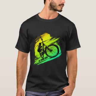 カラーリングBmxバイク用のライフバーギフトアイディア Tシャツ