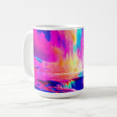 カラーレイン コーヒーマグカップ (正面左)