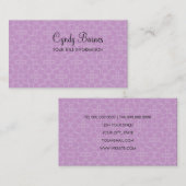 カラーレースの名刺 名刺 (正面/裏面)