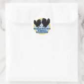 カラーロゴシール ラウンドシール (バッグ)