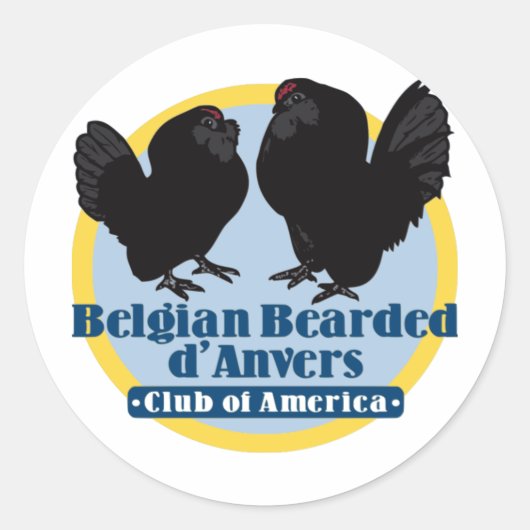 カラーロゴシール ラウンドシール (正面)