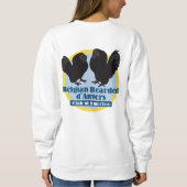 カラーロゴ（表裏）女性用スウェットシャツ スウェットシャツ (裏面)