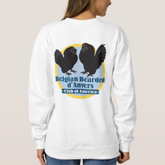 カラーロゴ（表裏）女性用スウェットシャツ スウェットシャツ (裏面)