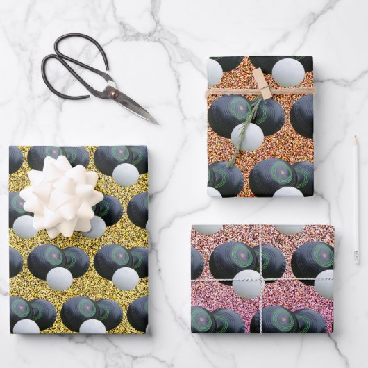 カラーローンボウル、ギフトラッピングシート ラッピングペーパーシート (正面)