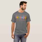 カラーワード フレンズ 男の子 Tシャツ (正面フル)
