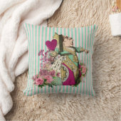 カラーヴィンテージワンダーランドクイーン クッション (ブランケット)