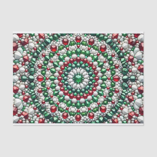 カラー付きイタリアンティッシュペーパーデザイン 薄葉紙 (正面)