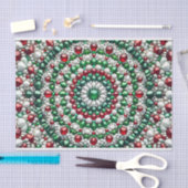 カラー付きイタリアンティッシュペーパーデザイン 薄葉紙 (クラフト)