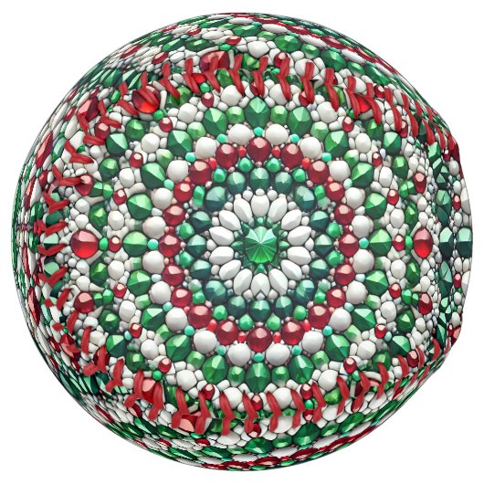 カラー付きソフトボイタリアンールボールデザイン ソフトボール (正面左)