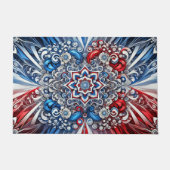 カラー付きドアマフランスのットデザイン ドアマット (正面)