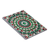 カラー付きノートブイタリアンック抽象デザイン ノートブック (右側)