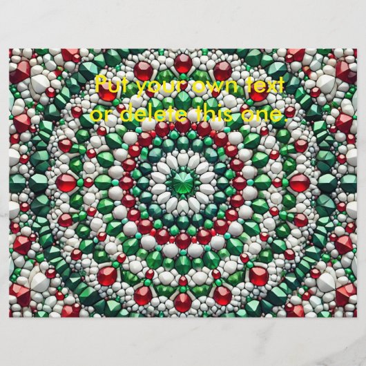 カラー付きフイタリアンライアーデザイン チラシ (正面)