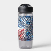 カラー付きフランスのウォーターボトルデザイン ウォーターボトル (正面)