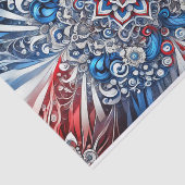 カラー付きフランスのティッシュペーパーデザイン 薄葉紙 (詳細)