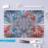 カラー付きフランスのティッシュペーパーデザイン 薄葉紙 (クラフト)