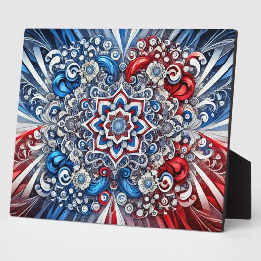 カラー付きフランスのプラークモダンデザイン フォトプラーク (側面)