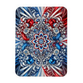 カラー付きフレキシブフランスのルフォトマグネットデザイン マグネット (縦)