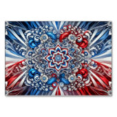 カラー付き特殊テーブフランスのルカード テーブルナンバー (裏面)