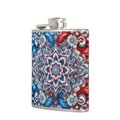 カラー付き特殊フフランスのラスコデザイン フラスク (左)