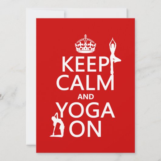 カラー保ズ·ヨガオン 招待状 (正面)