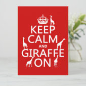 カラー保ムアンドキリンカスタマイズオン 招待状 (スタンド正面)