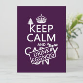 カラー保ム&ドリンク·エッグカスタマイズノグ 招待状 (スタンド正面)