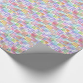 カラー光沢の組み合わせ ラッピングペーパー (角)