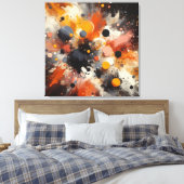 カラー分解抽象芸術キャンバス印刷 キャンバスプリント (インサイチュ (寝室))