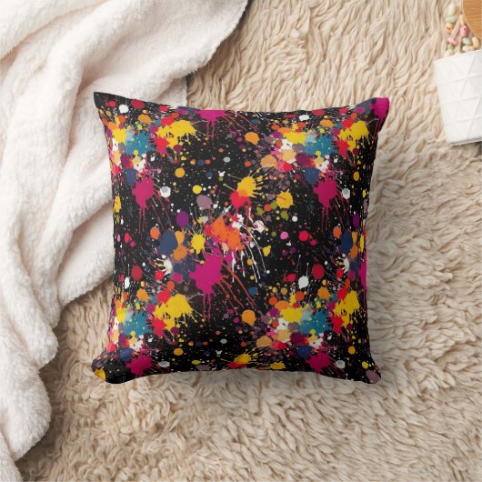 カラー分解 クッション (ブランケット)