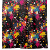 カラー分解 シャワーカーテン (正面)