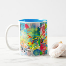 カラー分解 ツートーンマグカップ