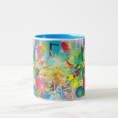 カラー分解 ツートーンマグカップ (中央)