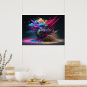 カラー分解 ポスター (キッチン)