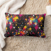 カラー分解 ランバークッション (ブランケット)