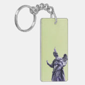 カラー効果、フィルタ、モダンシンプル撮影 キーホルダー (正面左)