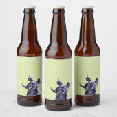 カラー効果、フィルタ、モダンシンプル撮影 ビールラベル (ボトル)