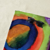 カラー勉強バイワジリーカンディンスキー ビーチタオル (インサイチュ)