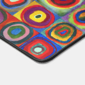 カラー勉強バイワッシリーカンディンスキー デスクマット (コーナー)