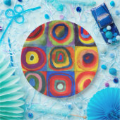 カラー勉強バイワッシリーカンディンスキー ペーパープレート (パーティー)