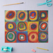 カラー勉強バイワッシリーカンディンスキー 薄葉紙 (クラフト)