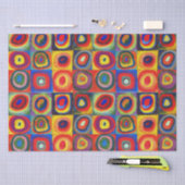 カラー勉強バイワッシリーカンディンスキー 薄葉紙 (クラフト)