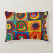 カラー勉強、インフィニティドットバイワッシリーカンディンスキー アクセントクッション (正面)