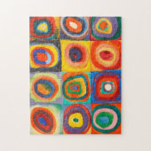 カラー勉強 |ワジリー・カンディンスキー ジグソーパズル (縦)