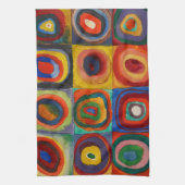 カラー勉強, 1913年バイワッシリー・カンディンスキー キッチンタオル (縦)