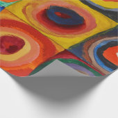 カラー勉強, 1913年バイワッシリー・カンディンスキー ラッピングペーパー (角)